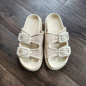 Circus NY By Sam Edelman Cris Mesh Slide Sandal Size 7